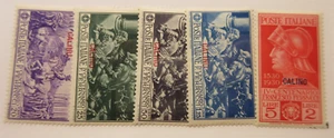 ITALY Aegean Islands CALINO Scott: 12-16, MLH, Lot28, Cat $17.50 - Picture 1 of 1