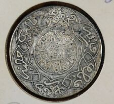 Piece Maroc 2,5 Dirhams argent  1/4 Rial   1318 de l'Hégire Silver coin AC568