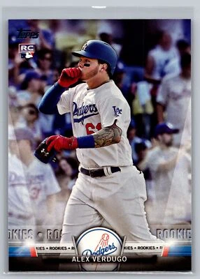 2018 Topps #TS-80 Alex Verdugo Topps Salute (Series One) *DO - Image 1 of 2