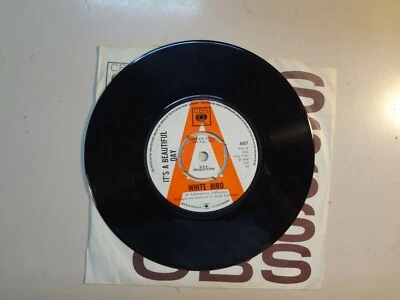 IT’S A BEAUTIFUL DAY: White Bird-Wasted Union Blues-U.K. 7" 69 CBS Recs.4457 DJ  - Image 1 of 2