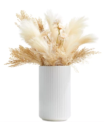 COLECCIÓN HOTEL IMITACIÓN FLORES ARTIFICIALES RAMO EN JARRÓN CENTRO DE MESA 20" NUEVO Foto 1 de 4