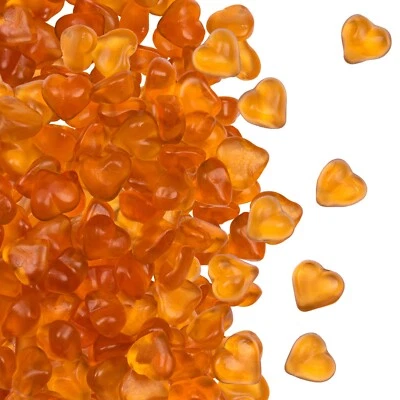 Fruchtgummi Fruchtsaft Marillen Herzen, glutenfrei, laktosefrei, 500g - Bild 1 von 4