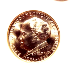 1936 BRIDGEPORT COMMEMORATIVE HALF DOLLAR, NGC MS 65, APPROVED BY CAC, WHITE - Picture 1 of 3
