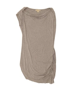 MICHAEL KORS Womens Sleeveless Basic Dress UK 18 XL Grey Rayon BK39 - Picture 1 of 3