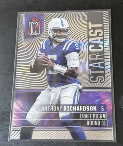 2025 Topps Signature Class Star Cast Anthony Richardson SC-3 Indianapolis Colts - Imagen 1 de 2