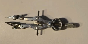 Bussola da disegno vintage Vemco Pasadena punto rosso made in USA - Foto 1 di 2