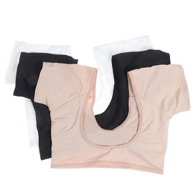 Anti Sweat Pads T-Shirt Reusable Washable Underarm Underarm Sweat A CR - Image 1 of 4