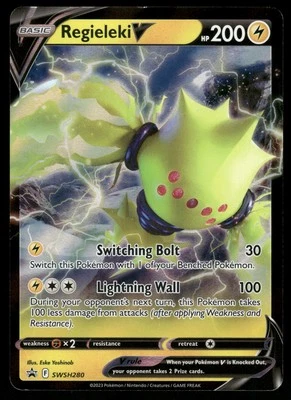 Regieleki V #SWSH280 Pokemon SWSH: Sword & Shield Promo Cards - Image 1 of 2