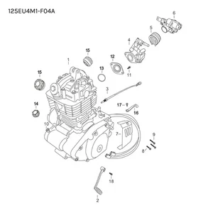 Mutt FSR 125 EU4 2019 - 2020 Sprocket Cover ref no.7 - Picture 1 of 1