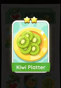 Kiwi Platter*🐾Mono/_poly!!!🐾Go⭐️SET4 - Picture 1 of 1