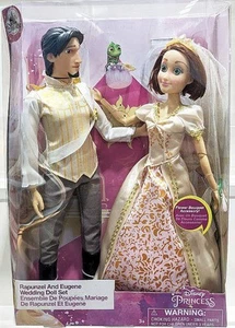 Disney Princess Tangled Classic Rapunzel & Eugene Wedding Doll 2-Pack A9 - Picture 1 of 2