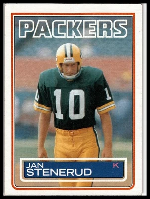 1983 Topps #85 Jan Stenerud - Image 1 of 2