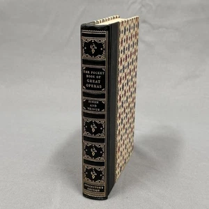 Pocket Book of Great Operas Collector Edition Simon & Veinus Vintage Hardcover - Imagen 1 de 12