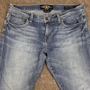 Lucky Brand Jeans Womens 8 Sienna Cigarette Mid Rise Slim Straight Denim Pants - Picture 1 of 13