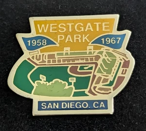SAN DIEGO PADRES WESTGATE PARK 1958-1967 STADIUM PIN - Picture 1 of 1