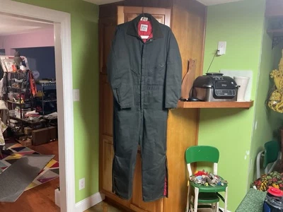 Vintage Walls Coveralls Large Short 42-44 Zero Zone Insulated Zip Jumpsuit - Image 1 of 4