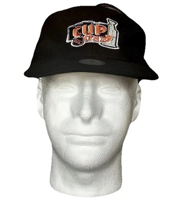 Sombrero vintage años 90 NHL Stanley Cup Crazy Bud Ice Beer Logo 7 SnapBack nuevo con etiquetas Foto 1 de 4