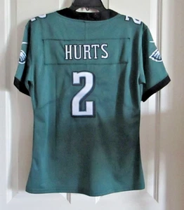 AUTHENTISCH Jalen Hurts Phila.  Nike 2011 Eagles ROOKIE Trikot #2 Medium Neu mit Etikett - Bild 1 von 16