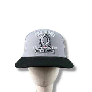 Cappello Snapback New Era 9FIFTY 2018 NFL Pro Bowl Grigio/Nero Stabilisher Usato in ottime condizioni - Foto 1 di 7