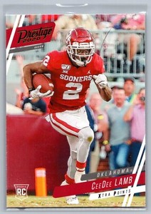 2020 Chronicles Draft Picks Prestige Xtra Points Green CeeDee Lamb #2 (RC)