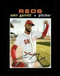 2020 Topps Heritage #448 Amir Garrett SP (ref 117680) - Picture 1 of 1
