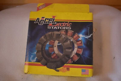 NOS ACCEL HARLEY DAVIDSON 22 AMP MOLDED STATOR PN 152103  - Image 1 of 4