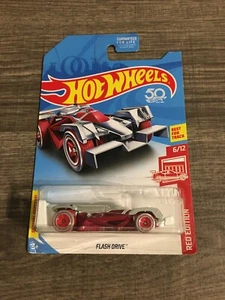 Unidad flash I ∞ Hot Wheels 2018 exclusiva de Target ∞ edición roja #6 ∞ - Imagen 1 de 2