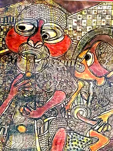 Arte africana contemperaria originale - Foto 1 di 17