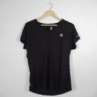 Dare2B UK14 Workout Top T-Shirt Activewear Charcoal Grey Short Sleeved Tee 