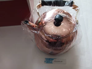 Shinkokinzoku Copper Hammered IH-3517 Electromagnetic Kettle, 77.8 fl oz (2.3 L) - Picture 1 of 14