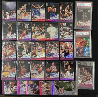 1993-94 TOPPS STADIUM CLUB BEAM TEAM SET W MEMBERS ONLY PSA 8 MICHAEL JORDAN 27+ - Image 1 of 4