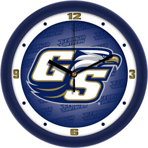 NCAA Georgia Southern Officially Licensed wall clock - Suntime - AA battery op.