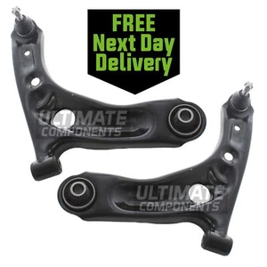 Peugeot 107 2005-2015 Front Lower Wishbone Control Arms 1 Pair Left & Right Hand - Picture 1 of 24