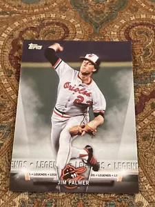 2018 Topps #TS-33 Jim Palmer - Picture 1 of 2