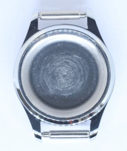 ETA 2510 7¾" Ref 225 Case complete silver Cassa completa cromata NOS - Picture 1 of 4