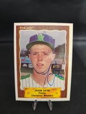 1990 ProCards Minor League - #2241 Jason Satre (RC) Signature P220