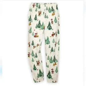 NWT Disney 2022 Christmas Holiday Mickey & Friends Women's sweatpants joggers XL - Picture 1 of 4