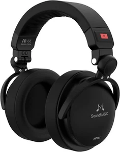 SoundMAGIC HP151 Audiophile Kopfhörer - geschlossene Tasse, schwarz gepolstert, luxuriöse Passform - Bild 1 von 7