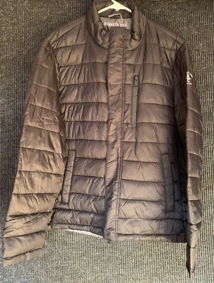Kenneth Cole New York, Thin PUFFER Style Jacket, Men's XL, Black, Excellent Cond - Image 1 of 3