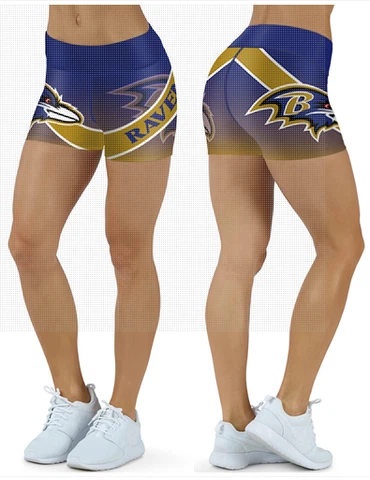 Baltimore Ravens Women's Shorts Size 0/2 - 12/14 Cover