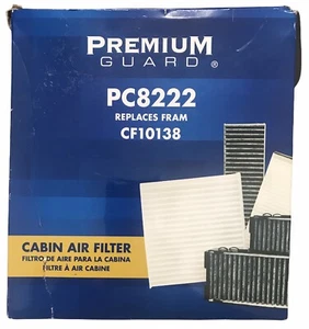 Cabin Air Filter Premium Guard PC8222 Box Not Perfect, Filter Is New In Plastic - Picture 1 of 5