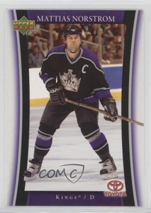 2005-06 Upper Deck Toyota Los Angeles Kings Mattias Norstrom #LA-9