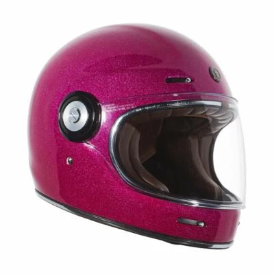 TORC T1 Newport Retro Full Face Motorcycle Fiberglass Helmet - DOT ECE 22.05 - Image 1 of 2