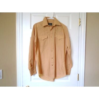 Vintage Western Men’s Champion Westerns Shirt with Snap Buttons size 15 1/2 / 34 - Image 1 of 4