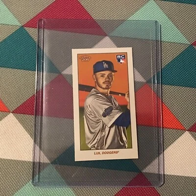 Gavin Lux RC Dodgers 2020 Topps 206 Series 1 (only 500) SWEET CAPORAL Back ($) - Image 1 of 2