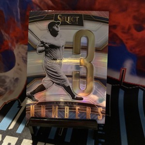2023 Panini Select Babe Ruth Numbers Prizm Yankees