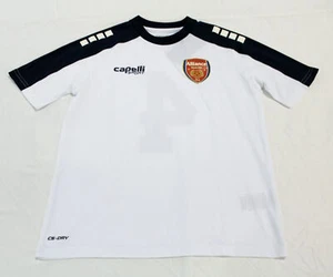 Capelli Sports Unisex Youth Soho Short Sleeve Jersey RH7 White/Blue Small (8) - Picture 1 of 10