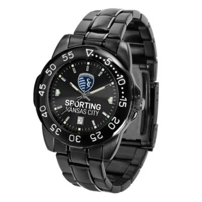Men's Sporting Kansas City Watch Fantom Black Steel Watch - Image 1 of 4