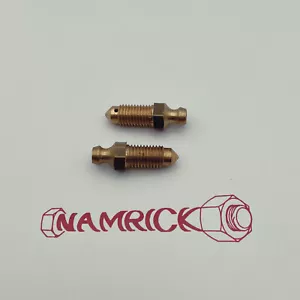 Brass Brake Bleed Nipple UNF Metric BSF - Picture 1 of 1