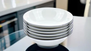 Retsch Arzberg HEIKE BLAURAND 6er Schälchen 13cm für Snacks, Müsli etc Porzellan - Bild 1 von 9